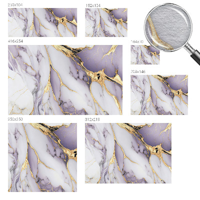 Photo wallpaper with an abstract marble pattern