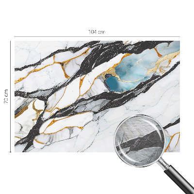 Photo wall mural with an elegant marble design