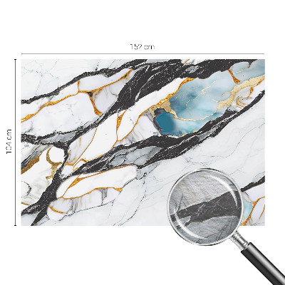 Photo wall mural with an elegant marble design