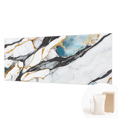 Photo wall mural with an elegant marble design