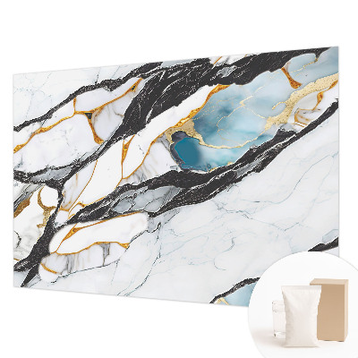 Photo wall mural with an elegant marble design