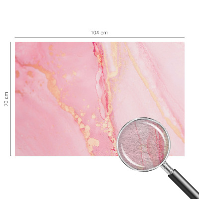 Wall mural for bedroom with a pastel abstract design
