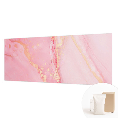 Wall mural for bedroom with a pastel abstract design