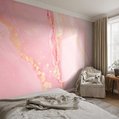 Wall mural for bedroom Pastel abstraction