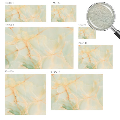 Wall mural for living room with a marble-inspired elegant design