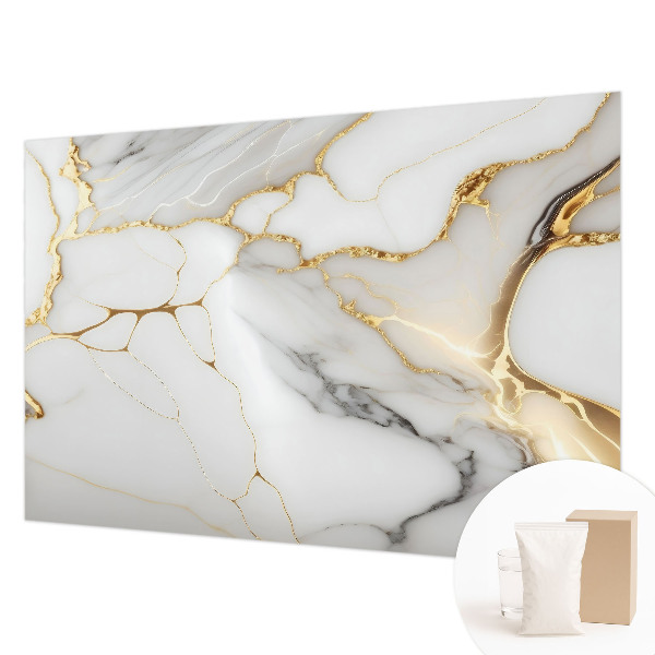 Bedroom wall mural wallpaper with a marble elegancе design