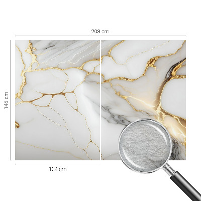 Bedroom wall mural wallpaper Marble elegance