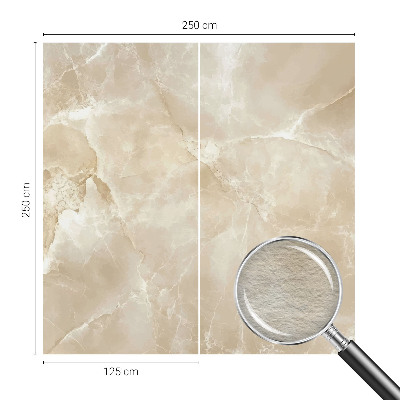 Wallpaper mural for living room with a natural stone design