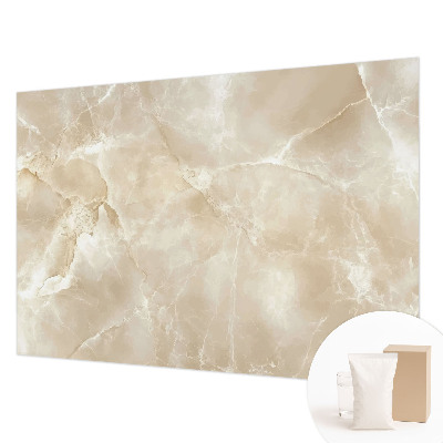 Wallpaper mural for living room with a natural stone design