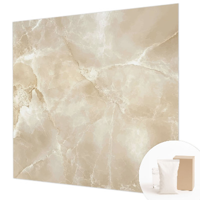 Wallpaper mural for living room with a natural stone design