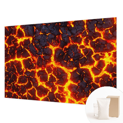 Large wall mural wallpaper Strong magma