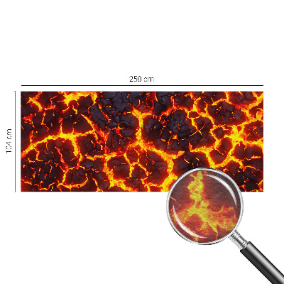 Large wall mural wallpaper Strong magma