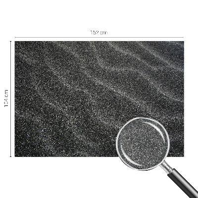 Custom size wall mural with a sand waves design