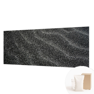 Custom size wall mural with a sand waves design