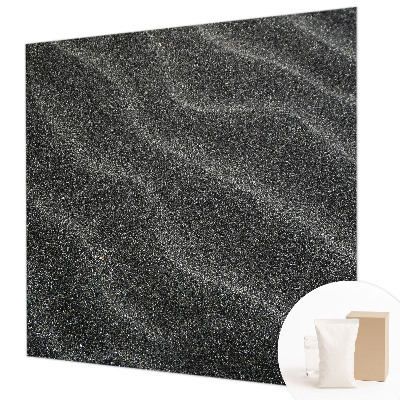 Custom size wall mural with a sand waves design