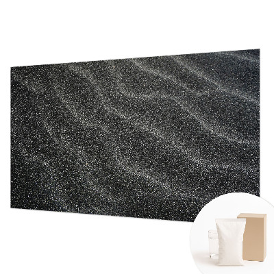 Custom size wall mural with a sand waves design