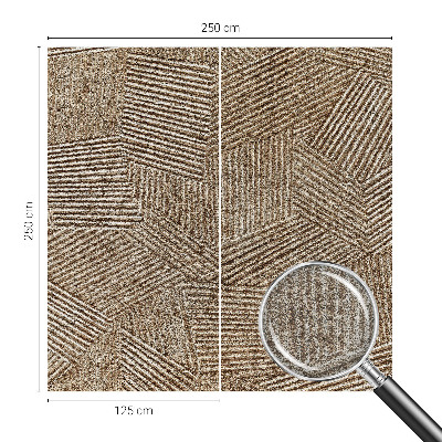 High quality photo wallpaper with a structural lines pattern