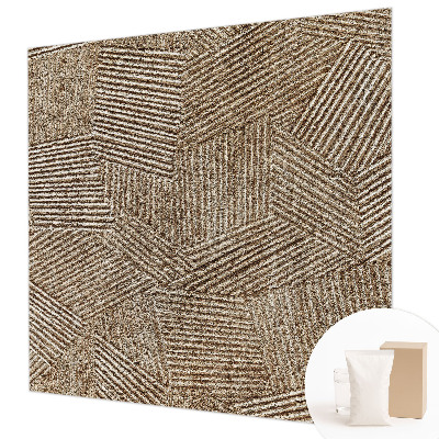 High quality photo wallpaper with a structural lines pattern