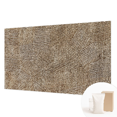 High quality photo wallpaper with a structural lines pattern
