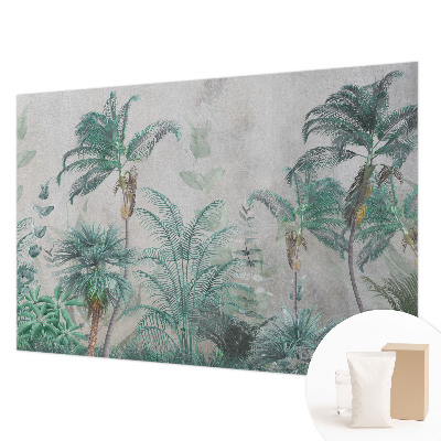 Modern wall mural for living room Exotic oasis