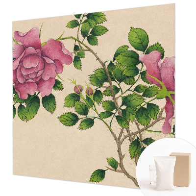 Photo wallpaper Romantic roses