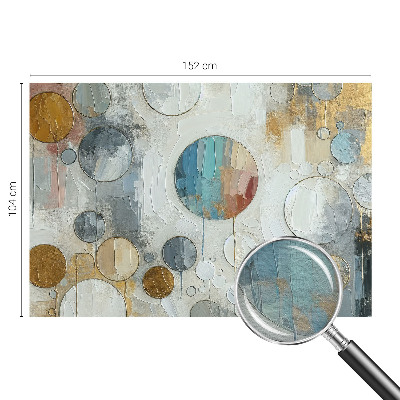 Photo wall mural Geometric circles