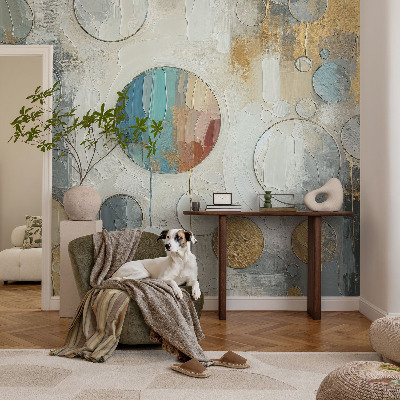 Photo wall mural Geometric circles