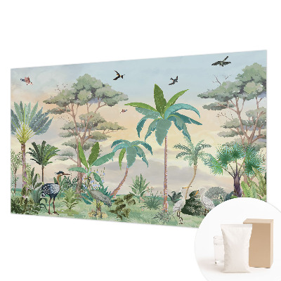 Bedroom wall mural wallpaper Exotic flora