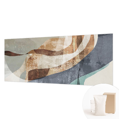 Large wall mural wallpaper with an abstract composition design