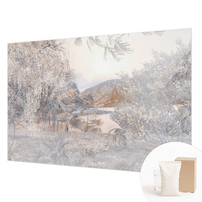 Custom size wall mural featuring the artwork 