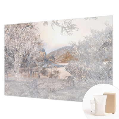Custom size wall mural featuring the artwork 
