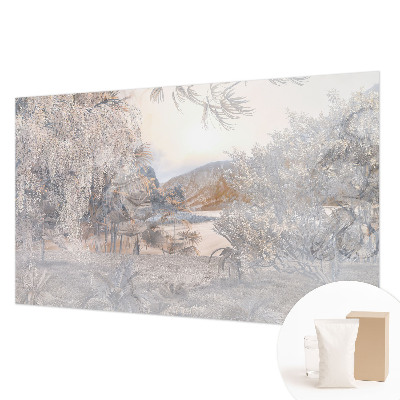 Custom size wall mural featuring the artwork 