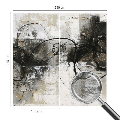 Modern wall mural Abstract vortex