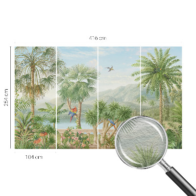 High quality wall mural wallpaper Exotic landscape