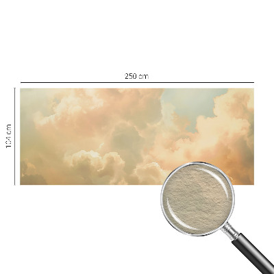 Premium wall mural for bedroom Ethereal clouds