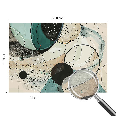 Wallpaper mural Colorful circles