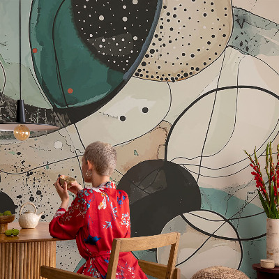 Wallpaper mural Colorful circles