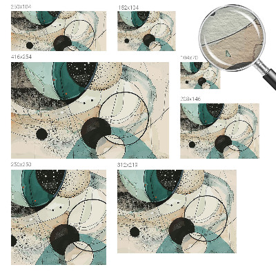 Wallpaper mural Colorful circles