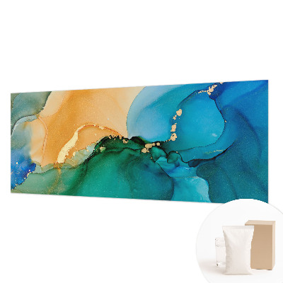 Photo wallpaper Colorful waves