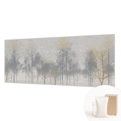 Wall mural for living room Forest harmony