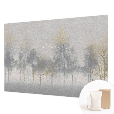 Wall mural for living room Forest harmony