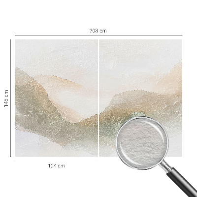 Bedroom wall mural wallpaper with subtle streaks