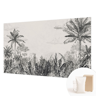 Large wall mural Tropical scenery