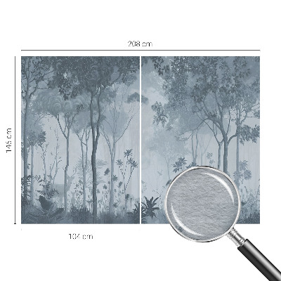 Large wallpaper mural Mysticism of the forest
