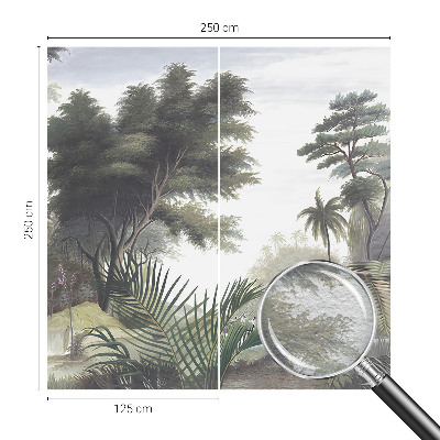Custom size wall mural Exotic landscape