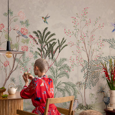 Large wall mural wallpaper Tropical oasis