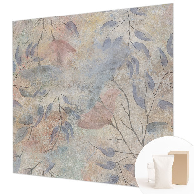 Modern wall mural Abstract leaves