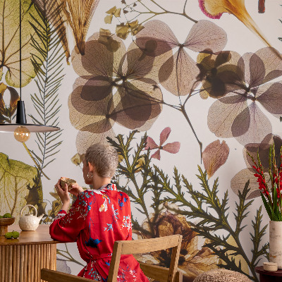 Modern wall mural for bedroom Natural composition