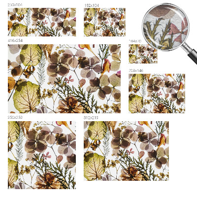 Modern wall mural for bedroom Natural composition