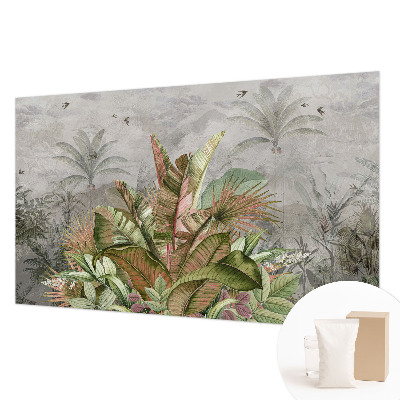 High quality photo wallpaper with an exotic jungle motif